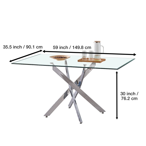 Sword Rectangular Dining Table