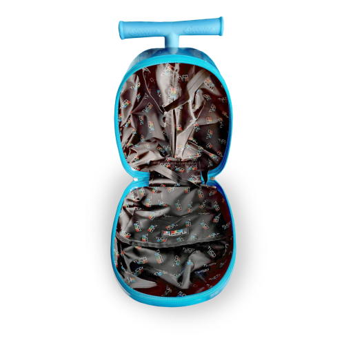 Valise rigide pour enfants trottinette de Tucci - charmante valise légère pour enfants avec roulettes