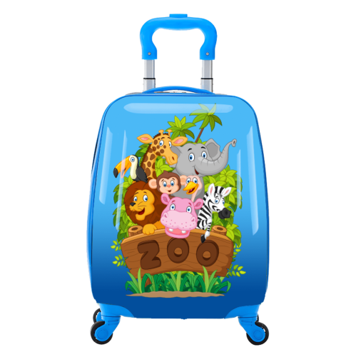 TUCCI Italy – valise rigide pour enfants Zooland Kid, 18 po