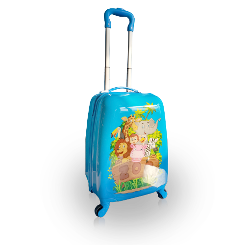 TUCCI Italy – valise rigide pour enfants Zooland Kid, 18 po