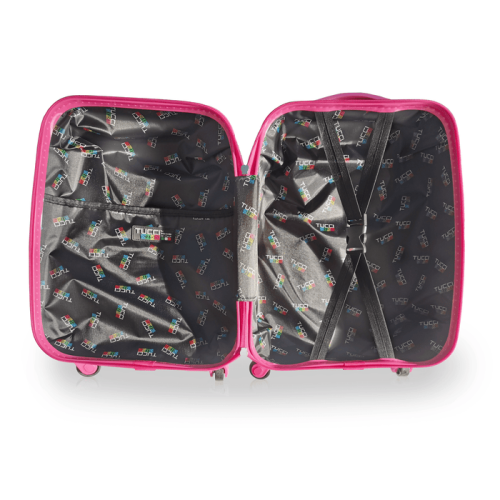 VALISE POUR ENFANTS ITALY DE TUCCI – 18 PO – PANDA POIVRÉ
