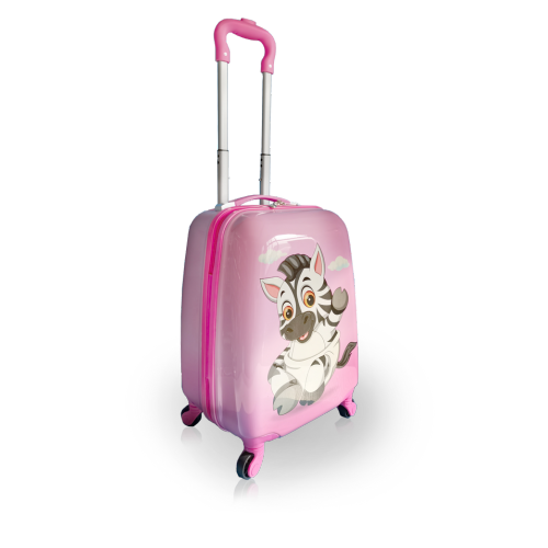 TUCCI ITALY KIDS CHILDREN LUGGAGE SUITCASE-LIL ZEBRA