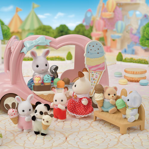 Calico Critters Ice Cream Van Playset