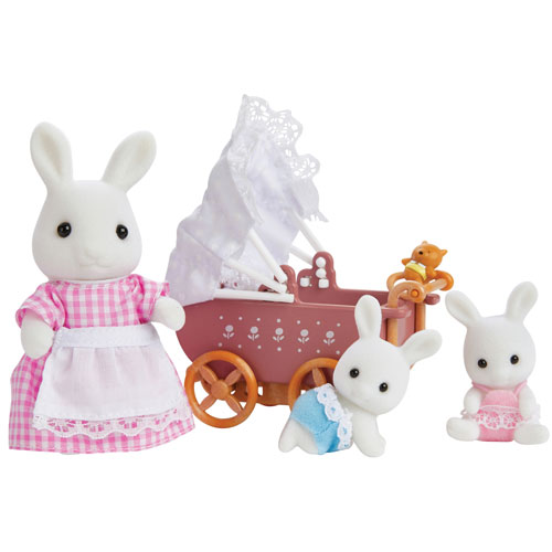 Calico Critters Connor & Kerri's Carrige Ride Playset