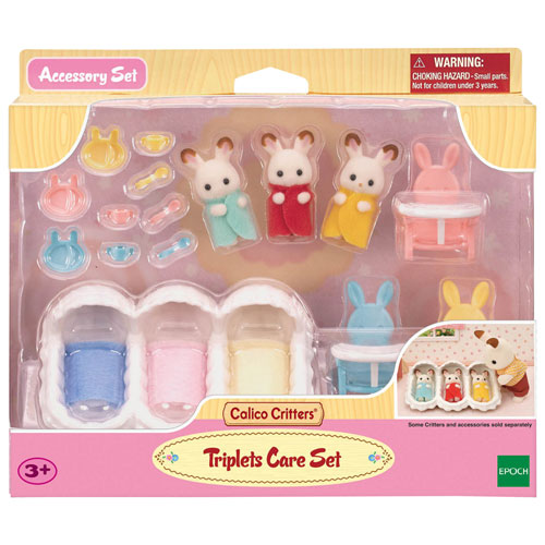 Calico Critters Triplets Care Playset