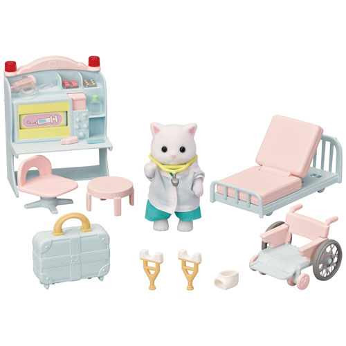 Calico Critters Village Doctor Starter Playset