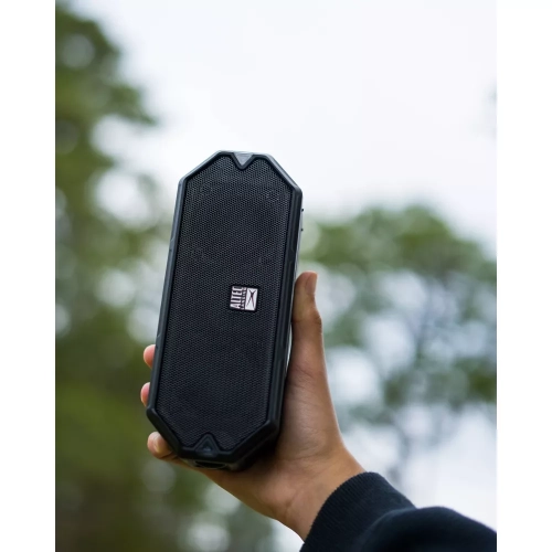 Altec Lansing HydraBlast Waterproof Bluetooth Wireless Speaker - Black/Royal Blue