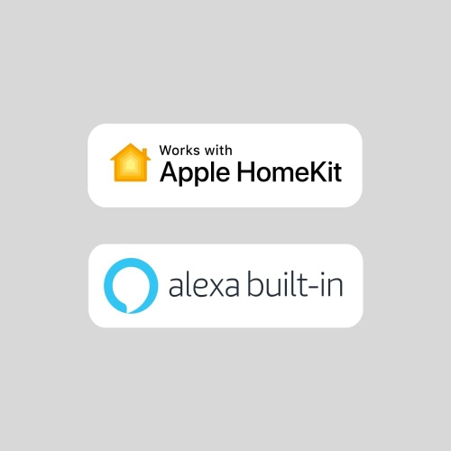 Ecobee Smart Camera – Indoor WiFi Security Camera, Smart Home Security System, 1080p HD 180 Degree FOV, Night Vision, 2-Way Audio, Works with Apple