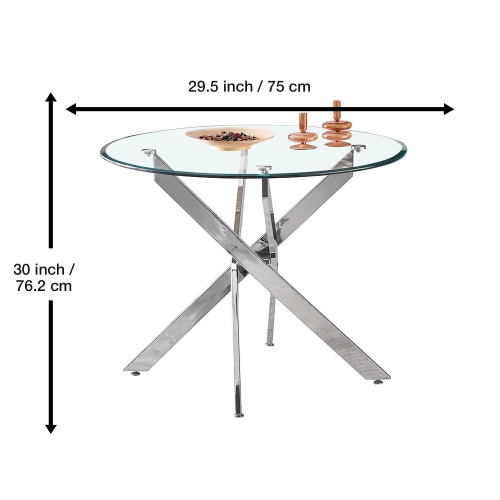 Sword Round Dining Table