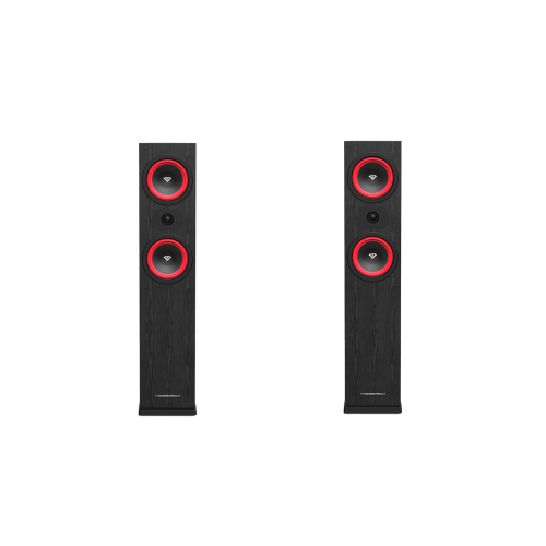 CERWIN VEGA LA265B 6.5” 2.5-WAY PAIR TOWER SPEAKER-BLACK