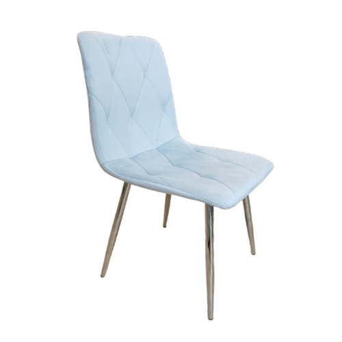 Chaise de salle à manger Bombay - Gris chromé