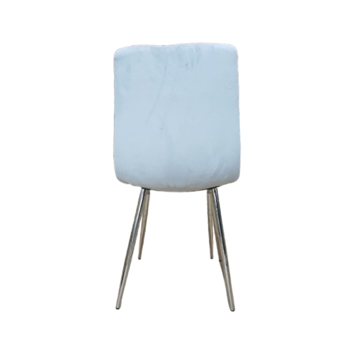 Chaise de salle à manger Bombay - Gris chromé