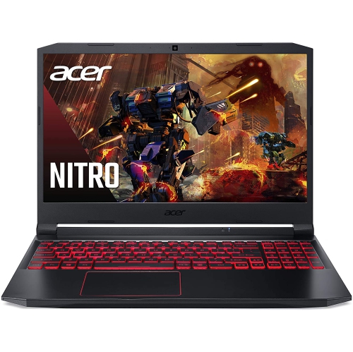 ACER  Nitro 5 15.6” Fhd Gaming Laptop Intel I5-11400H Nvidia Geforce Gtx 1650 8GB 512GB Window 11 Home Refurbished Good In Black