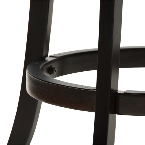 Woodgrove Contemporary Barstool - Espresso/White