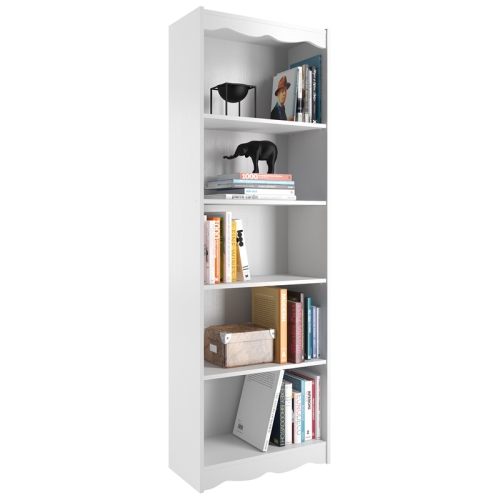Hawthorn 72" Bookcase - White