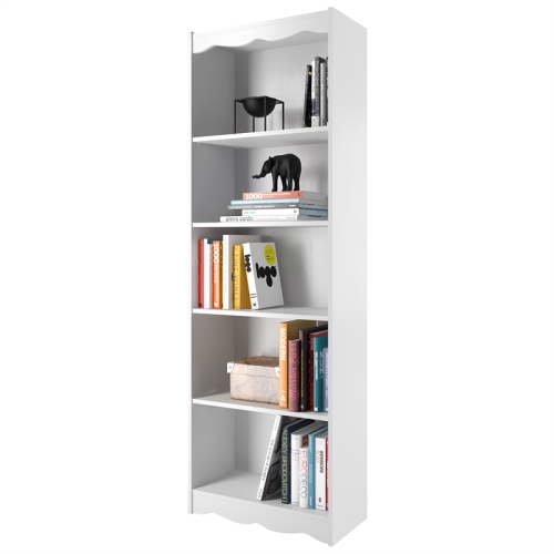 Hawthorn 72" Bookcase - White