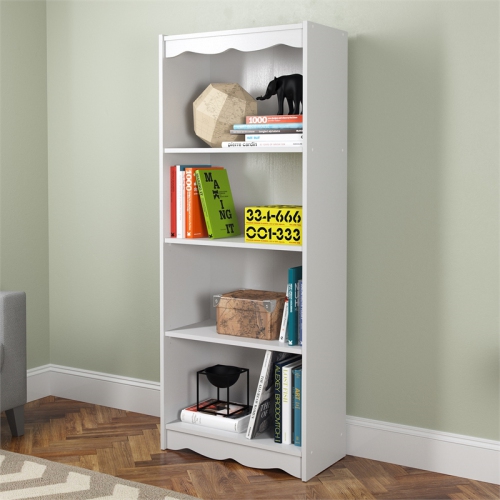 Hawthorn 60" Bookcase - White