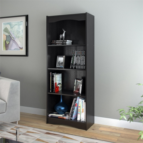 Hawthorn 60" Bookcase - Black