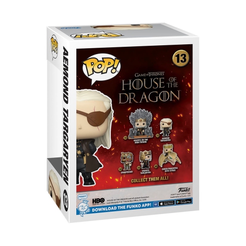 Funko Pop! Television House of the Dragon Vinyl Figure Aemond Targaryen #13