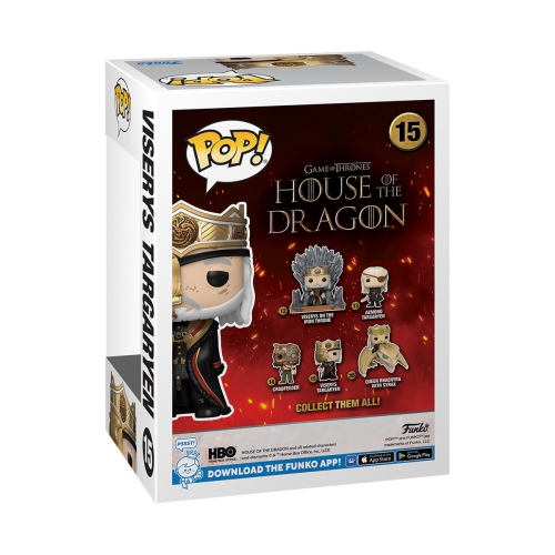Funko Pop! Television House of the Dragon Vinyl Figure Viserys Targaryen #15