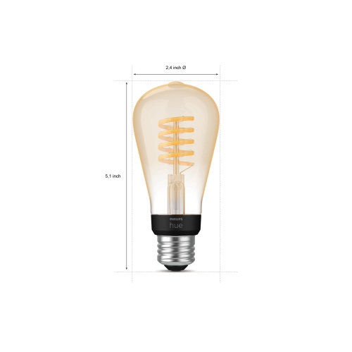 ST19 Edison - E26 smart bulb