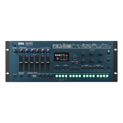 Image 1 de 4.. Module de synthétiseur FM modifié Opsix Mark II de Korg