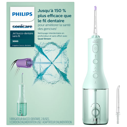 Philips SoniCare Power Cordless Electric Flosser - Mint