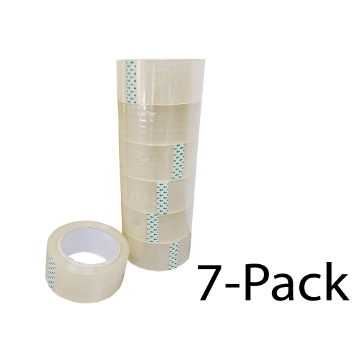 7-Pack Tapes: Cold/Hot-Weather Packing Tape, 2" x 110 Yards, Premium Adhesion for Canada. Free Shipping