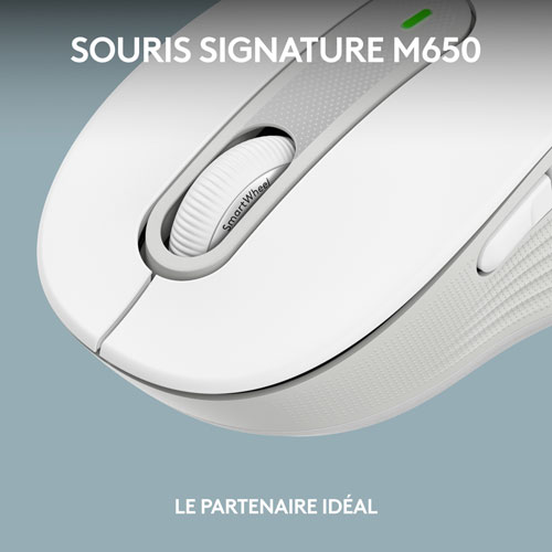 Clavier sans fil Signature Slim K950 de Logitech - Blanc cassé - Anglais - Exclusivité Best Buy