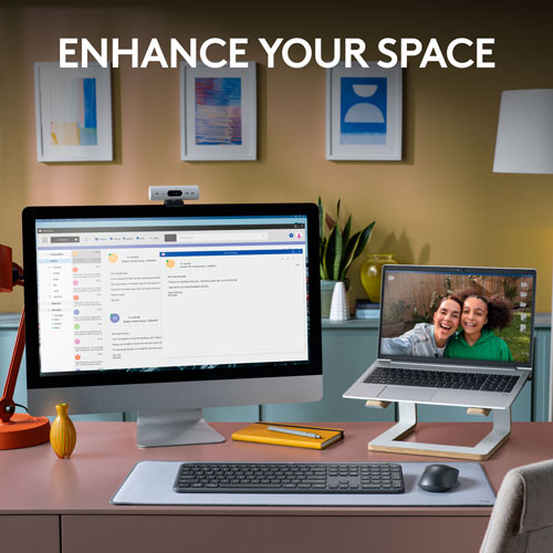 Clavier sans fil pleine grandeur K950 Signature Slim de Logitech - Graphite - Anglais