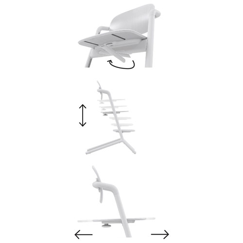 Cybex Lemo 2 High Chair - All White