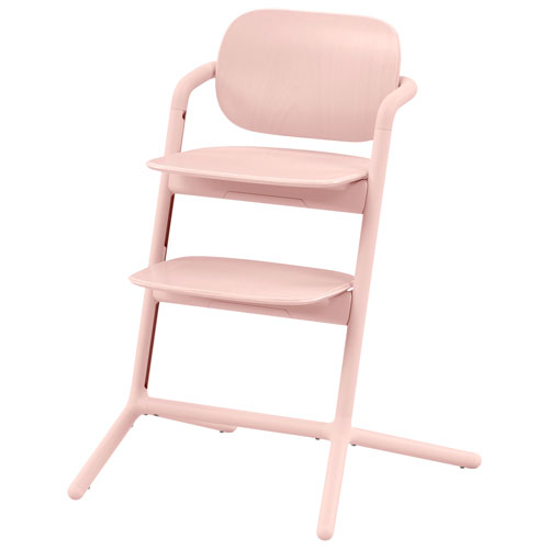 Chaise haute Lemo 2 de Cybex - Rose perle