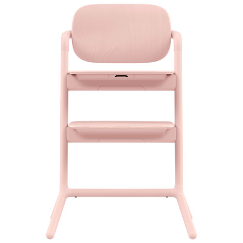 Chaise haute Lemo 2 de Cybex - Rose perle
