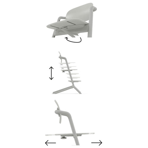 Cybex Lemo 2 High Chair - Suede Grey