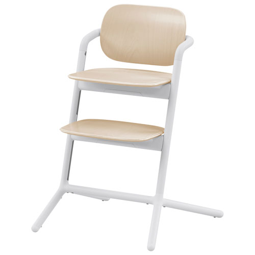 Chaise haute Lemo 2 de Cybex - Blanc sable