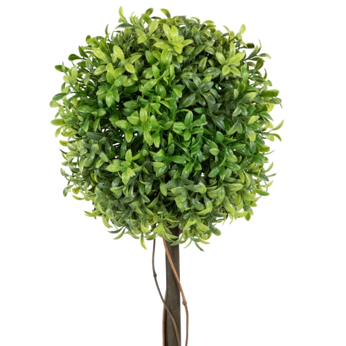 Potted Artificial Round Boxwood Topiary Tree - 18"
