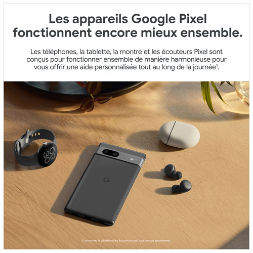 Pixel 7a de 128 Go de Google avec Rogers - Anthracite - Financement mensuel