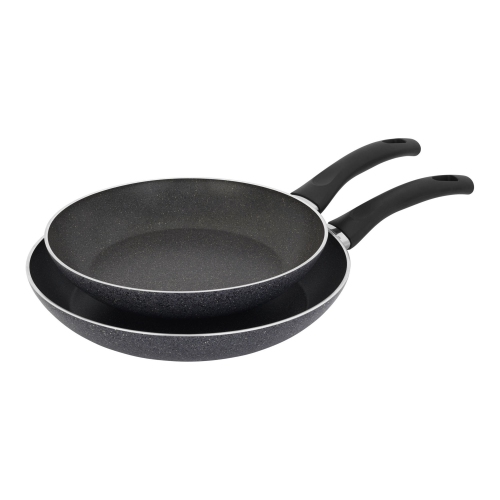 HENCKELS EverLift 2 Piece Aluminum Fry Pan Set - Granite