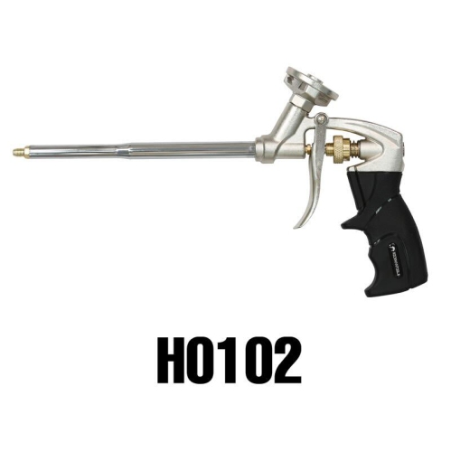 Foamgun,Rockman Tools Expanding Foam Gun, Professional Exquisite Foaming Gun, Double Sealing Structure, Copper Alloy Nozzle Precision Machining