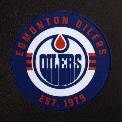 NHL Throw Blanket - Black - Edmonton Oilers