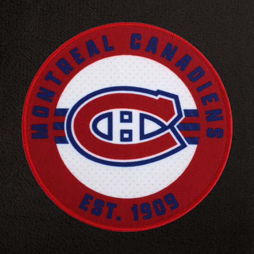 Jeté de la LNH - Noir - Canadiens de Montréal