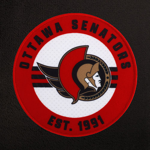 NHL Throw Blanket - Black - Ottawa Senators