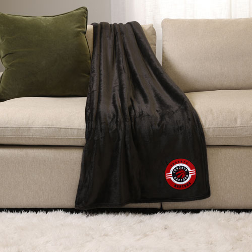 NBA Throw Blanket - Black - Toronto Raptors