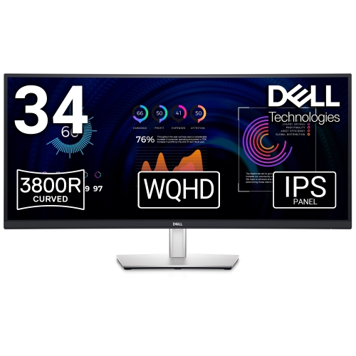 DELL  "monitor De 34"" Curvo Para Videoconferência - P3424Web" [This review was collected as part of a promotion