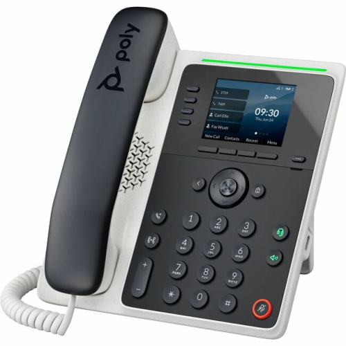 Poly E220 Edge E220 IP Phone and PoE-Enabled with Power Supply