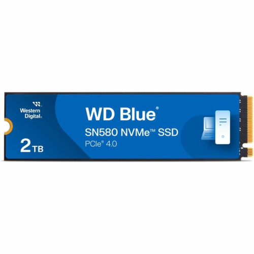 WESTERN DIGITAL  Sn580 Nvme SSD Wds200T3B0E In Blue Fast SSD