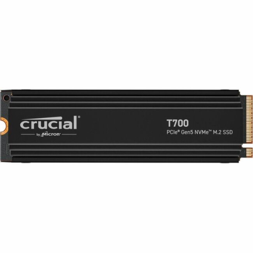 Crucial CT4000T700SSD5 T700 4TB PCIe Gen5 NVMe M.2 SSD with Heatsink