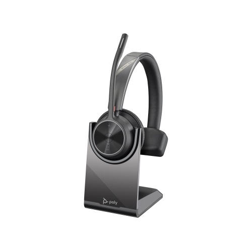 HPI POLY  Voyager 4310 On-Ear Noise Cancelling Wireless Bluetooth Headset With Mic - Black (77Y96Aa) Super comfortable single ear headset