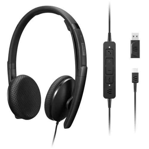 LENOVO  Wired Voip Headset (Uc) Great bass and clarity