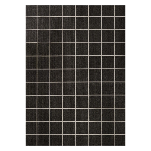 JONATHAN Y  Grid Modern Squares Indoor/outdoor Area Rug